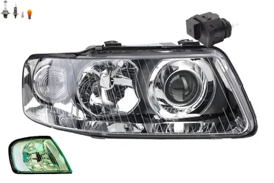 Obrázok produktu pre Johns, svetlomety pasuje pre Audi A3 8L 09/00- 05/03 Pravé svetlo s. + smerovka LWR