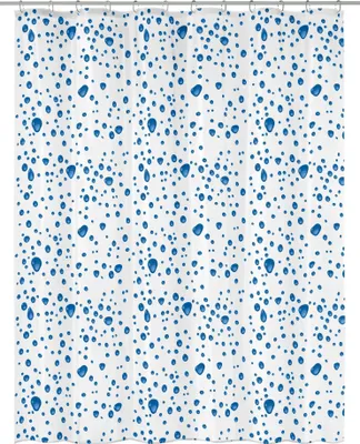 Produktbild von Kleine Wolke Duschvorhang PEVA BUBBLE Marineblau 180 x 200 cm