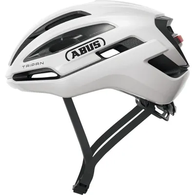 Obrázek produktu pro Přilba Abus Taipan LED na kolo shiny white Velikost M (54-58 cm) 44652