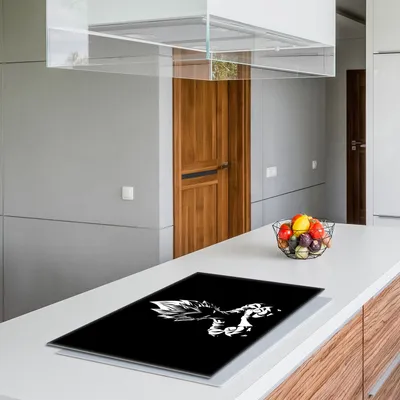 Imagen del producto de Protector de vitrocerámica para cocina, 80x52 cm, diseño anime