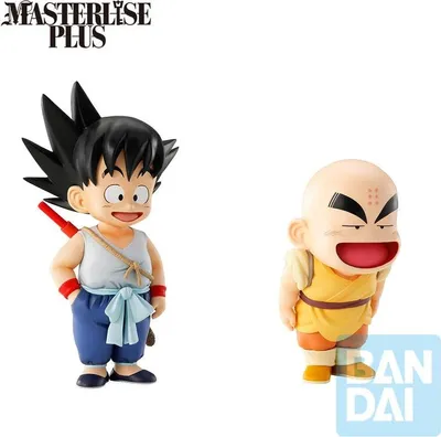 Productafbeelding van Dragon Ball Trainingssectie Figuur, Goku & Krillin, 13 cm