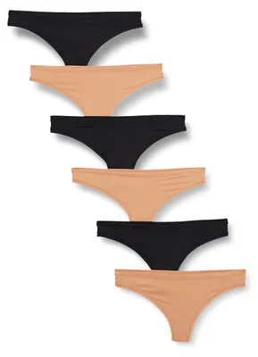 Obrázok produktu pre A. Dámske spodné prádlo Essentials z mikrovlákna (strih hipster a tanga, dostupné aj vo väčších veľkostiach)