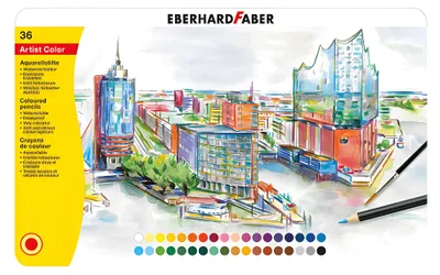 Produktbild von Eberhard Faber Artist Color, Mehrfarbig, 36 Stück(e)
