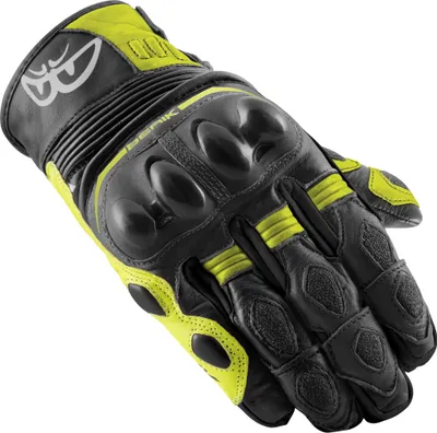 Immagine prodotto di Guanti da moto Berik Nador, nero/giallo neon, M