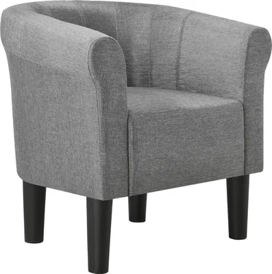 Křeslo Light Grey Club Armchair Lounge Armchair Cocktail Armchair Relax Armchair [en.casa]