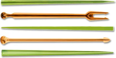 Produktbild von Einweg-Party Picker aus Plastik, 90 mm, Bunt, 100 Stück