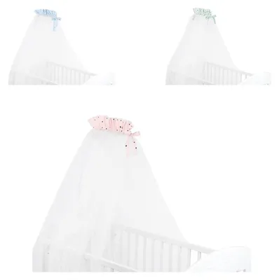 Produktbild von Kikkaboo Babybetthimmel Bear with me 200 x 500 cm, Baldachin, Insektenschutz rosa