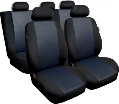 Produktbild von Profi Universal Autositzbezüge - Polyester/Jaquard Komplettset Blau