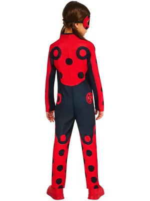 Produktbild von Rubies 1002269 - Miraculous Ladybug Kinder Kostüm, Größe 7 - 8 Jahre - ca. 122/128