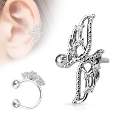 Produktbild von Ear Cuff Ohrklemme „Flügel“