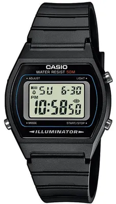 Image de Casio Montre unie Timeless Digital Quartz Bracelet en résine W-202-1AVEF