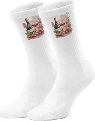Produktbild von epicsocks WineWhisper Rotweinszene Socken in 37-41 im Paar