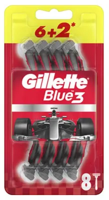 Produktbild von Gillette Blue3 Nitro fr 6+2 Personen