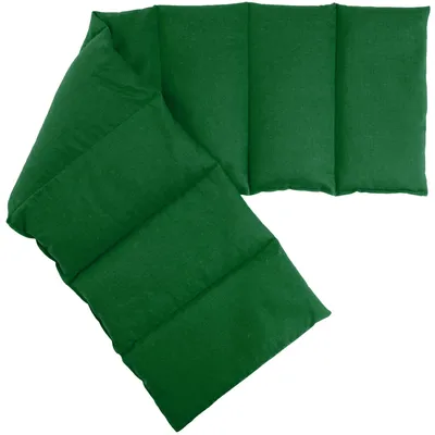 Produktbild von Kirschkernkissen 75x20cm groß 8-Kammer, grün - Wärmekissen, Körnerkissen
