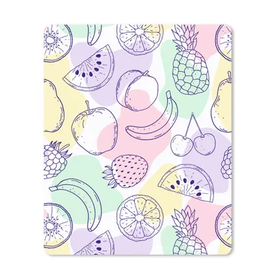 Produktbild von MuchoWow® Mauspad Mousepad Muster - Lebensmittel - Sommer 30x40 cm - Mousepads - Maus Mat - Pad - Mausunterlage - Mausmatten