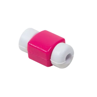 Produktbild von Logilink Knickschutz für USB-Kabel, pink