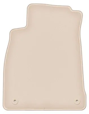 Image de Tapis conducteur en moquette pour Audi A5 5FA 2017- (Sportback) – 1 pièce, beige, sur mesure – Wielganizator FORTUNA