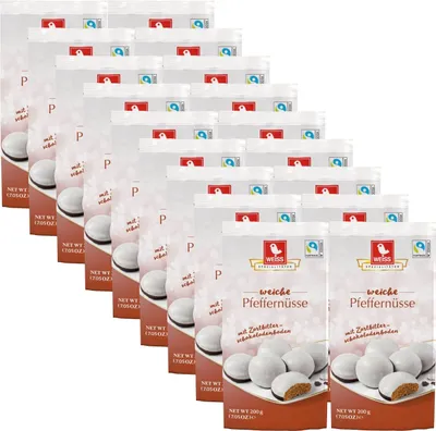 Produktbild von Weiss Pfeffernüsse glasiert, 18er Pack (18 x 200 g)