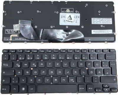 Produktbild von DEUTSCHE - Tastatur Keyboard Beleuchtung kompatibel für Dell XPS 13 (9365)