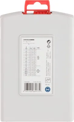 Produktbild von Bosch Metallbohrer-Set HSS-G mit Box 19 tlg. 1,0-10,0 mm