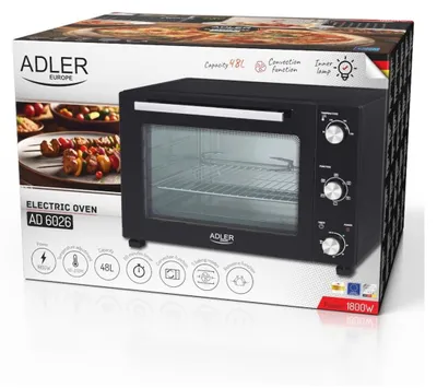 Zdjęcie produktu dla Camry AD 6026 oven Black