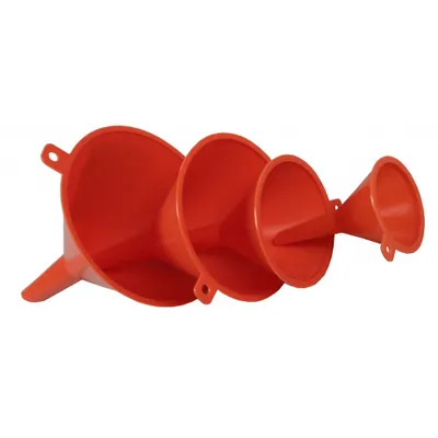 Produktbild von Trichter Set 4 Stück orange