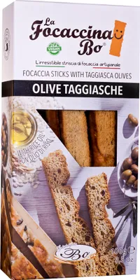 Image de Focaccina Bo à l'huile d'olive et aux olives Taggiasca