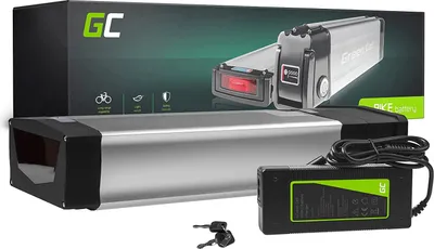 Produktbild von Green Cell® E-Bike Akku 48V 20Ah 1000W Li-Ion Fahrradakku Pedelec Rear Rack Gepäckträger Batterie mit Ladegerät