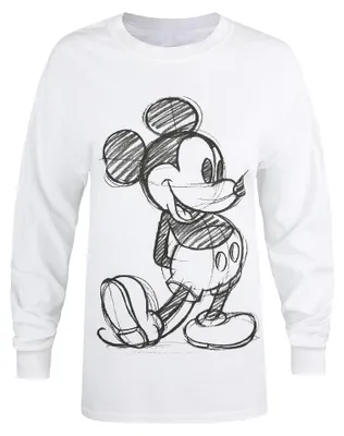 Zdjęcie produktu dla Koszulka damska Disney z motywem Myszki Miki, biała, rozmiar 38