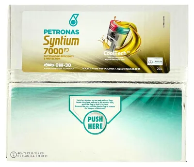 Produktbild von Petronas Syntium 7000 FJ 0W-30 SN 20 Liter (70670RY1EU)