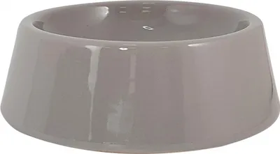 Produktbild von NOBBY Keramik Napf „Grazus", hellgrau, S, Ø 16 x 4,5 cm