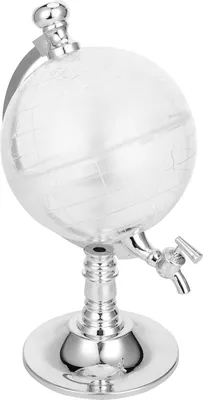 Image de 3.5L Draft Beer Dispenser Earth Shaped Liquor Beverage Pourer for Bar Club Party Use