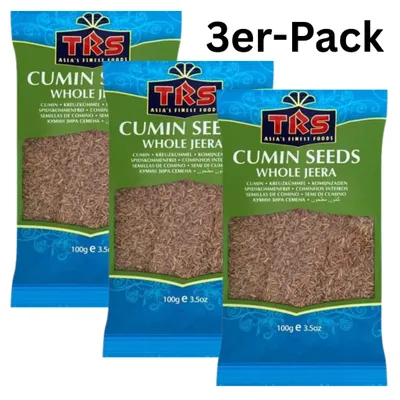 Produktbild von 3er-Pack TRS Kreuzkümmel Ganz (Jeera) 100g