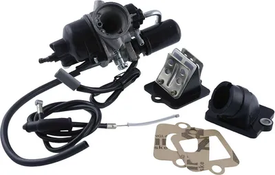 Produktbild von 12mm Vergaser Kit + Ansaugstutzen + Membranblock Piaggio Vespa Gilera Sfera ET2