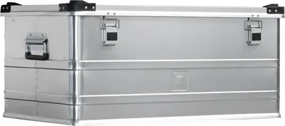 Produktbild von Günzburger Steigtechnik Transportkiste Alu stapelbar 140 l - 011139