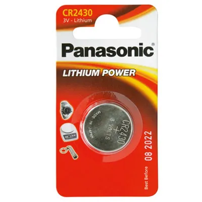 Obrázek produktu pro Lithiová baterie Panasonic CR2430 IEC CR 2430 EL