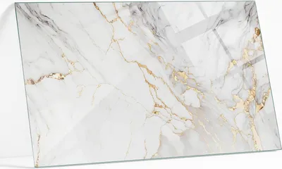 Produktbild von Bedruckte Glas Tischplatte 120x80 cm – Glasplatte mit Motiv – Esstischplatte bedruckt – Sicherheitsglas mit Druck – Tischplatte Ersatz – pflegeleicht – modern – dekorativ – Motivglas – Glastisch modern – Glasplatte Kunst – Glastischplatte Nachbildung –  Eleganter Marmor mit Adern