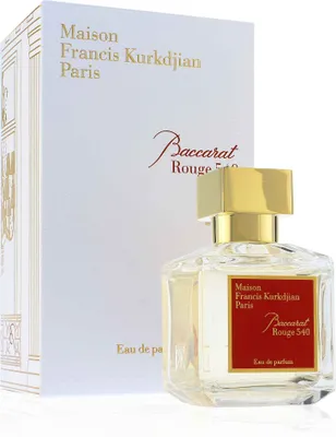 Produktbild von Maison Francis Kurkdjian Baccarat Rouge 540 70 ml, Unisex, 70 ml, Nicht nachfüllbare Flasche, Jasmin, Safran, Holz, Bernstein, Zedernholz