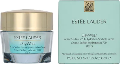 Produktbild von Estée Lauder DayWear Anti-Oxidant 72H-Hydration Sorbet Creme SPF15, Tages- & Nachtcreme, Frauen, Mischhaut, normale Haut, Gesicht, Feuchtigkeitsspendend, Feuchtigkeitsspendend, Schutz, Auffrischend, Glättend, 50 ml
