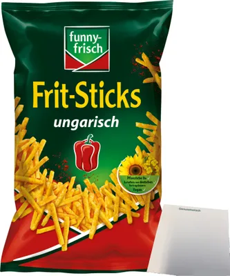 Produktbild von Funny-Frisch Frit Sticks Ungarisch 1er Pack (1x100g Beutel) + usy Block