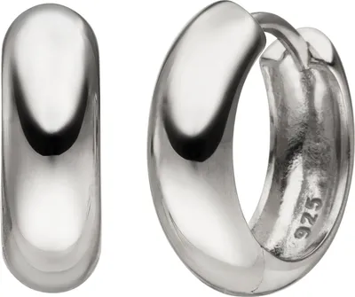 Produktbild von Creolen 925 Sterling Silber Ohrringe Silbercreolen Silberohrringe