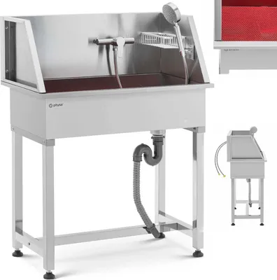 Zdjęcie produktu dla Wanna Groomerska Do Kąpieli Mycia Psów Zwierząt 85 X 48 X 118 Cm