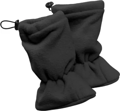 Produktbild von HOPPEDIZ Babyschuhe Fleece-Booties anthrazit 14-17
