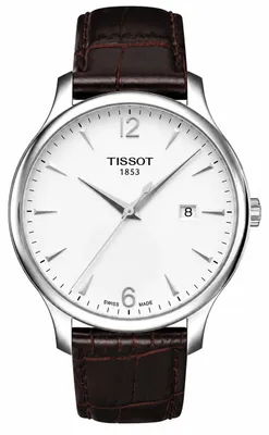 Immagine prodotto di Orologio da uomo Tissot Tradition, modello 063.610.16.037.00, color marrone/argento