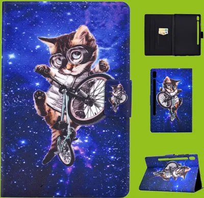 Obrázek produktu pro Pro Samsung Galaxy Tab A 10.5 T590 / T595 2018 Motif 52 Pouzdro Art Leather Sleeve Cases