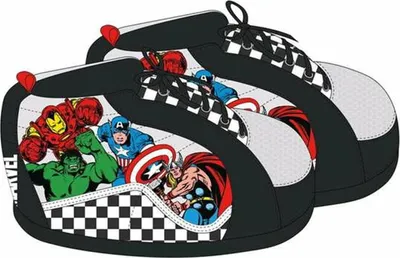 Produktbild von Marvel Winter Hausschuhe, Schwarz