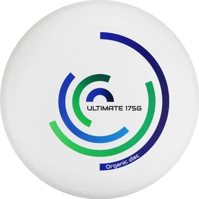 Produktbild von Frisbee Wurfscheibe Eurodisc Rotation 175 gr Peacock ED0175WHROP Weiß 23 cm