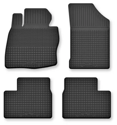 Obrázok produktu pre Gumové vaničkové autokoberce pre: Kia Niro 2016- crossover čierne 4 ks