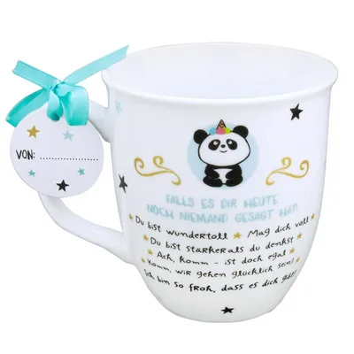Produktbild von Hope und Gloria Tasse 46252 "Falls es dir heute noch niemand