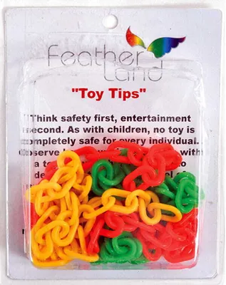 Image de Chaînes en plastique S - pièces détachées pour fabriquer des jouets pour perroquets ou des jouets pour les pattes